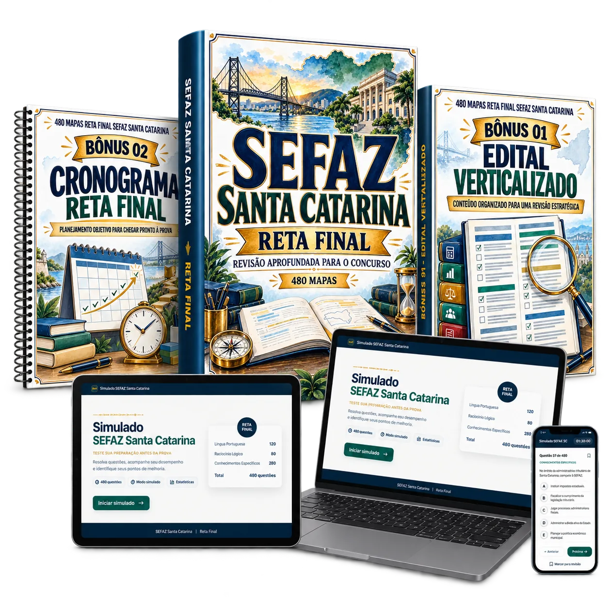 Oferta completa com os 480 mapas e os três bônus